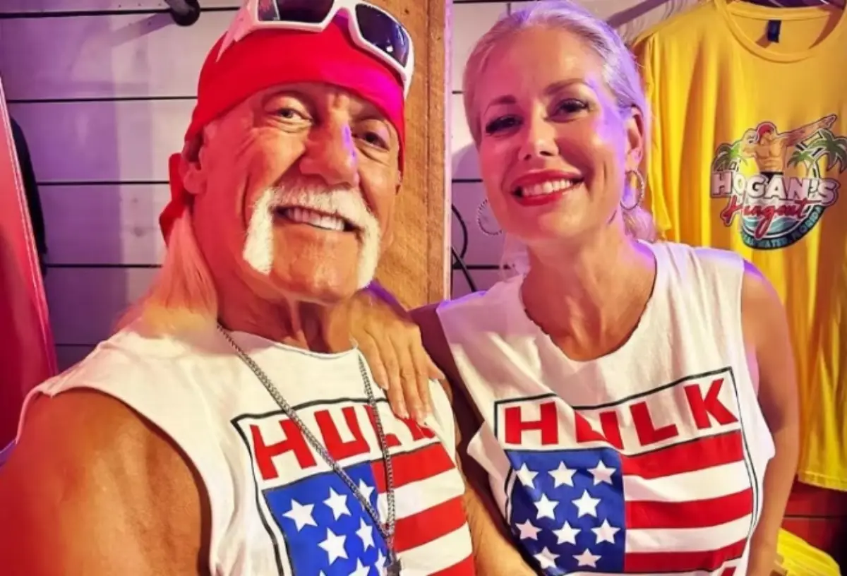 Hulk Hogan 70 Marries 45-Year-Old Sky Daily for The Third Time