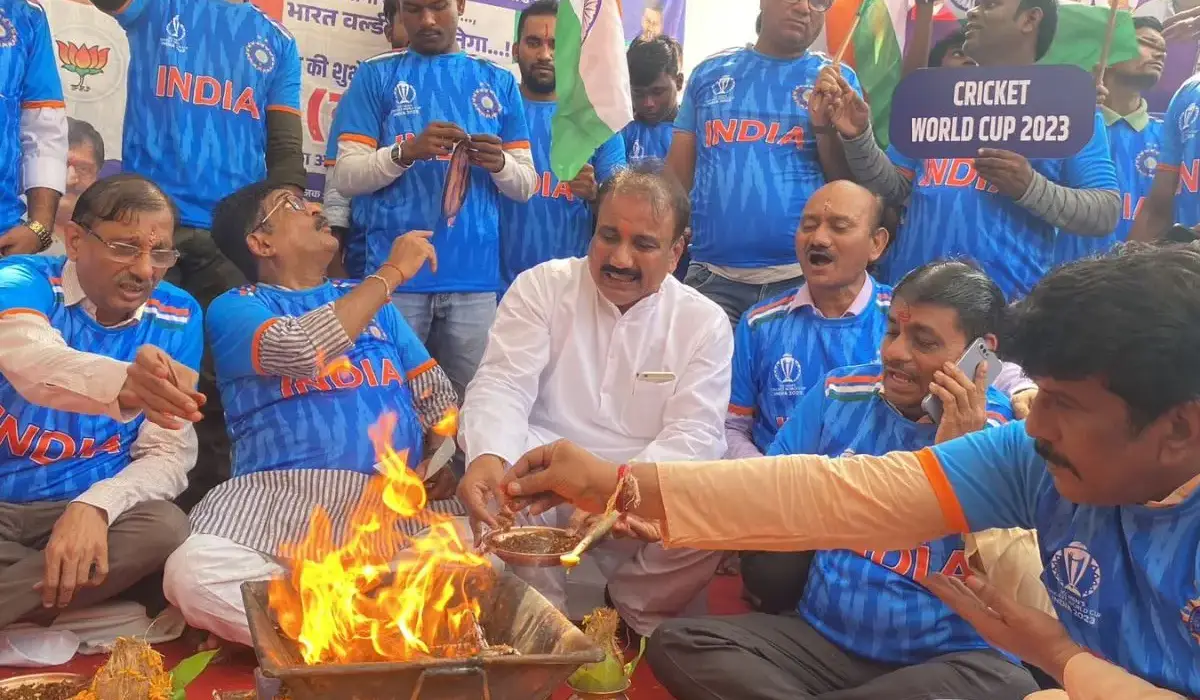 ICC World Cup Fina 2023 : आरती, हवन, दुआ और नमाज, विश्व कप जीत की प्रार्थना करने के लिए एकजुट हुआ भारत